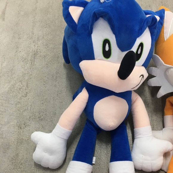$25 ONE DAY ONLY ⬅️⬅️⬅️⬅️Two Sonic and Tails Large Plushies - Picture 2 of 12